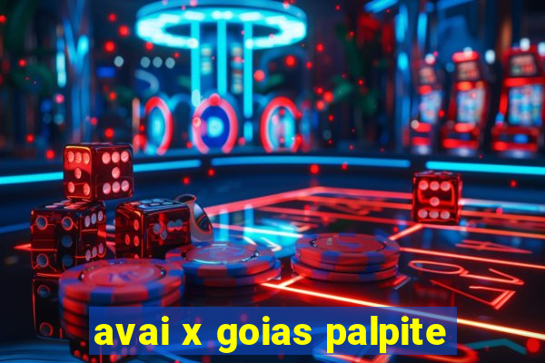 avai x goias palpite