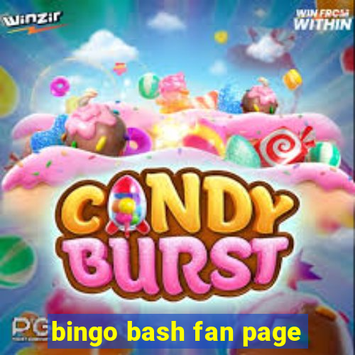 bingo bash fan page