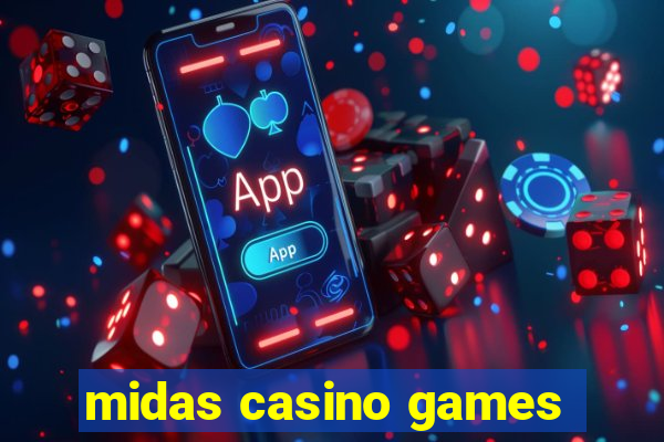 midas casino games