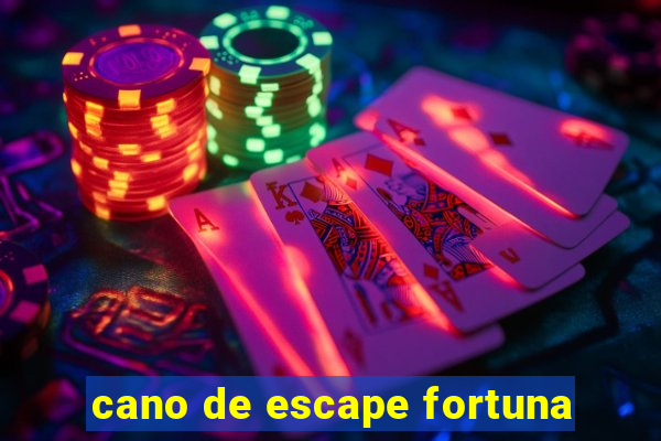 cano de escape fortuna