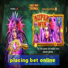 placing bet online