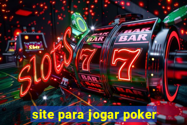 site para jogar poker