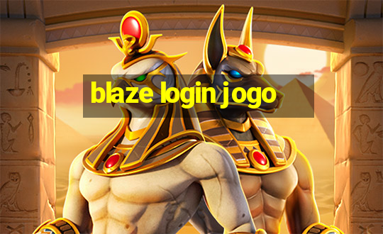 blaze login jogo