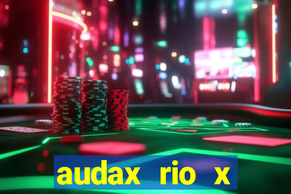 audax rio x fluminense palpite