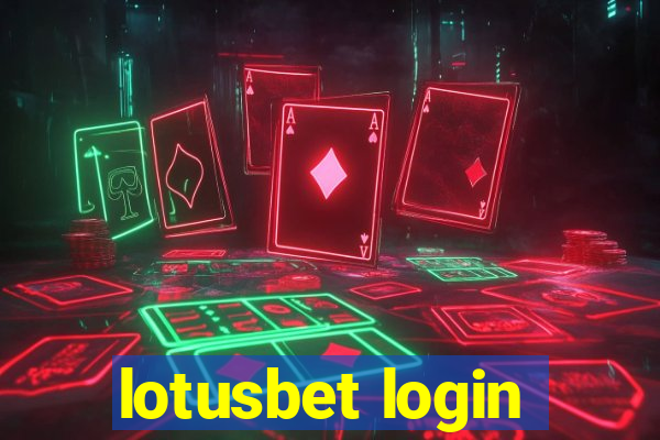 lotusbet login