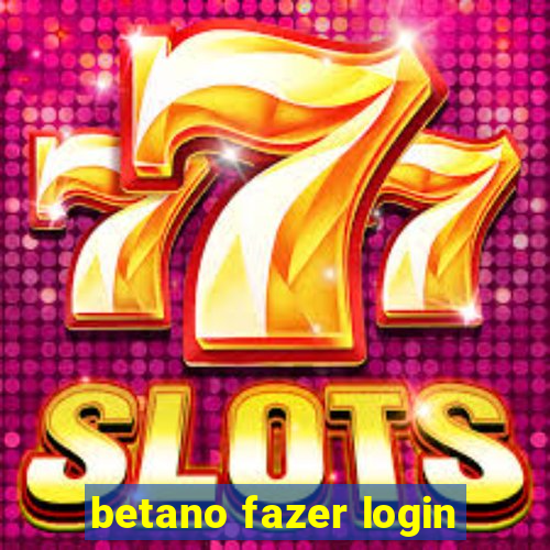 betano fazer login