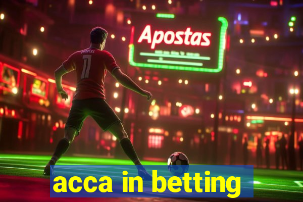 acca in betting