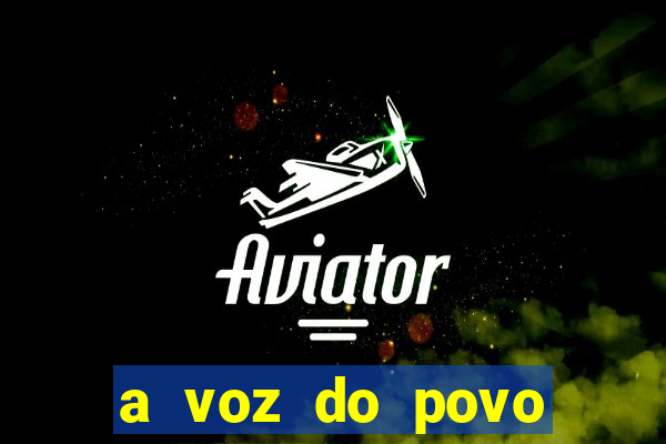 a voz do povo cruzeiro da fortaleza