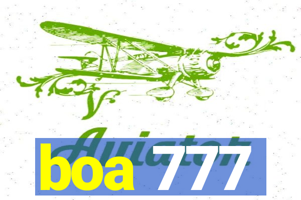 boa 777