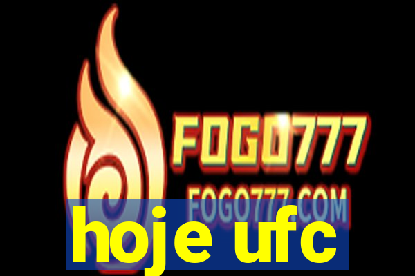 hoje ufc