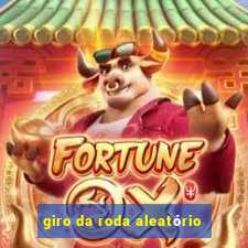 giro da roda aleatório