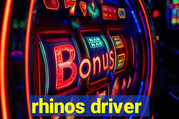 rhinos driver