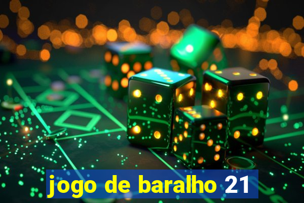 jogo de baralho 21