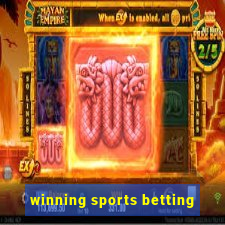 winning sports betting