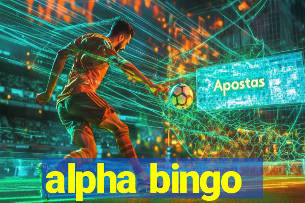 alpha bingo