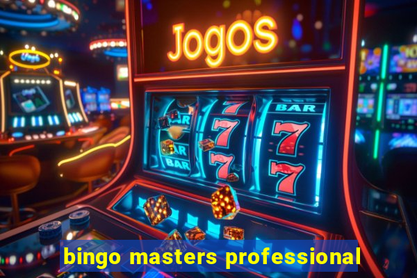 bingo masters professional