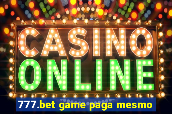 777.bet game paga mesmo