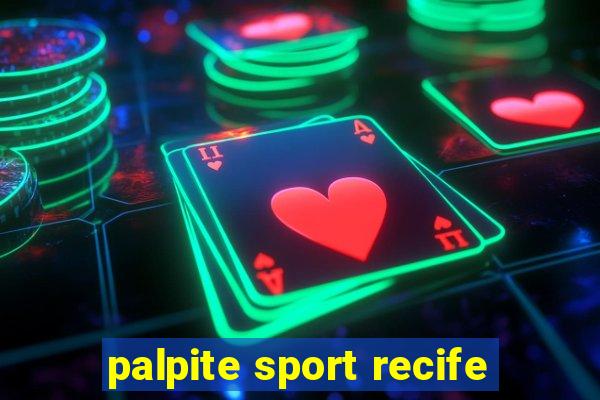 palpite sport recife