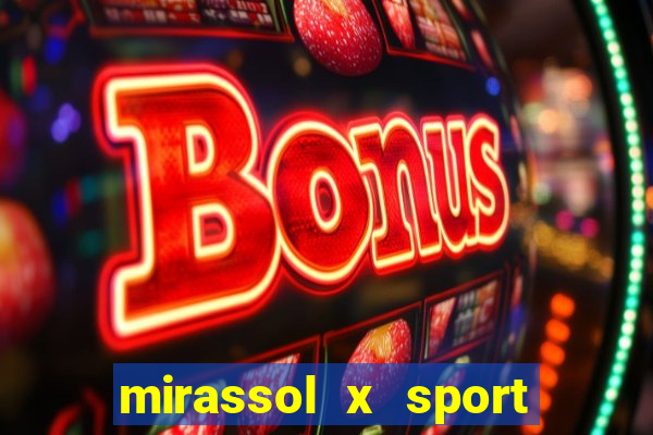 mirassol x sport recife palpite