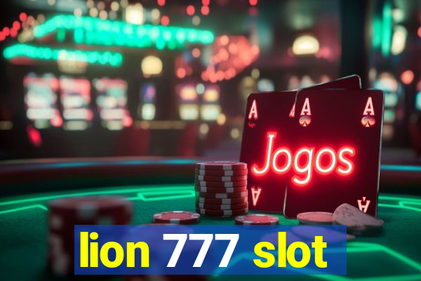 lion 777 slot