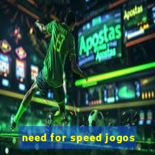 need for speed jogos