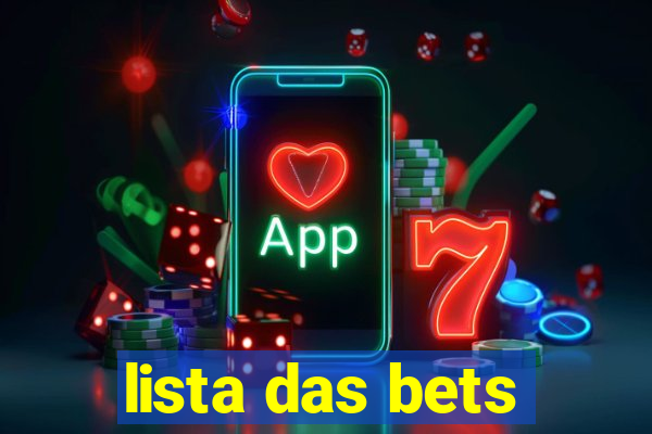 lista das bets