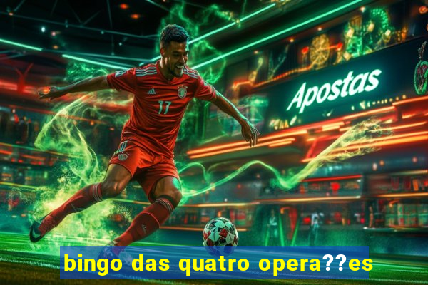 bingo das quatro opera??es