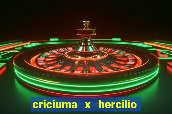 criciuma x hercilio luz palpite