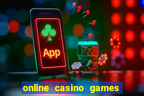 online casino games with real money