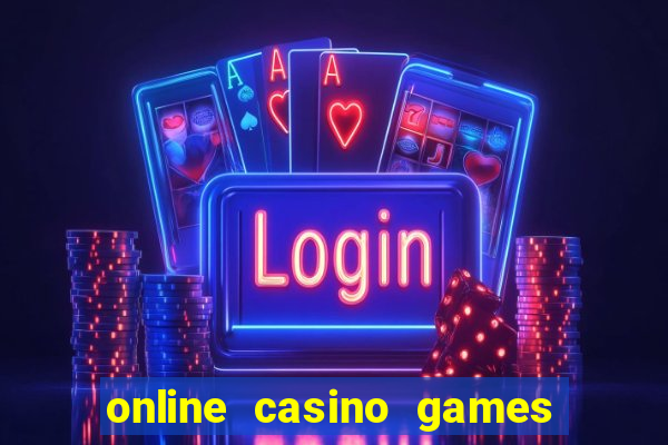 online casino games with real money