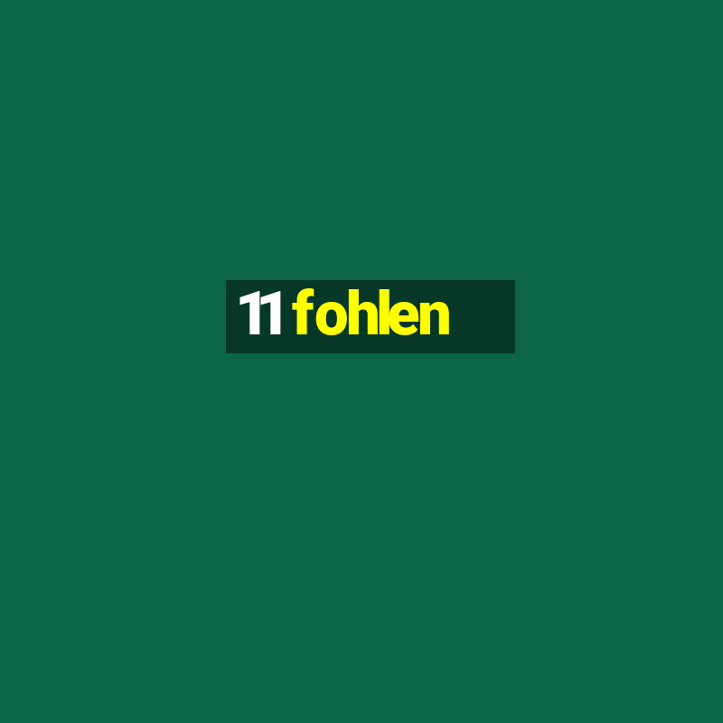 11 fohlen