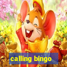 calling bingo