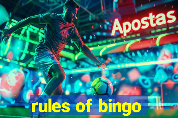 rules of bingo