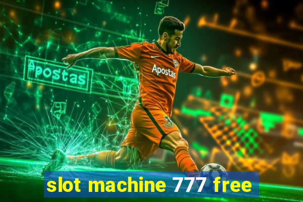 slot machine 777 free