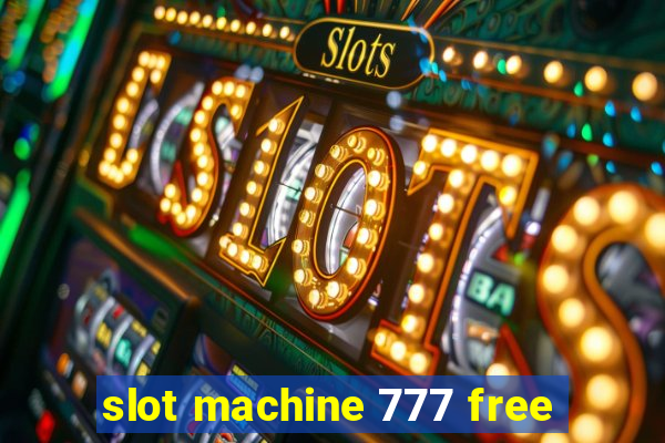 slot machine 777 free