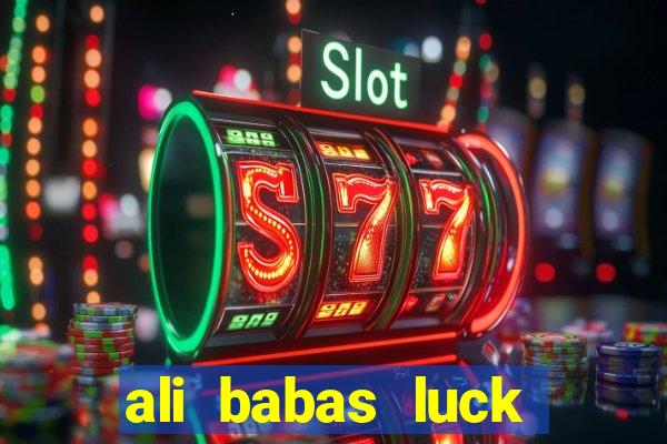 ali babas luck megaways slot