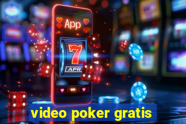 video poker gratis