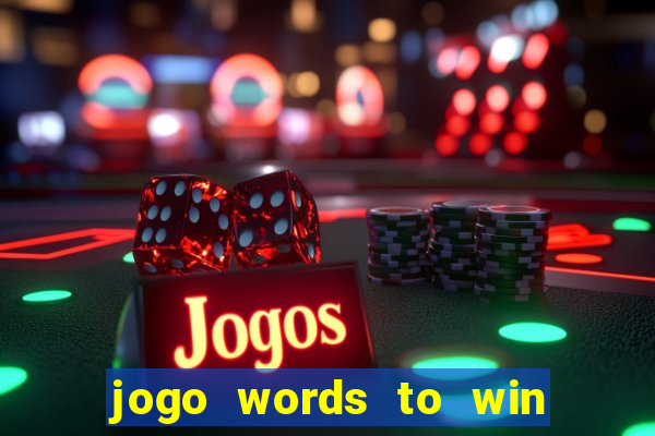 jogo words to win paga mesmo