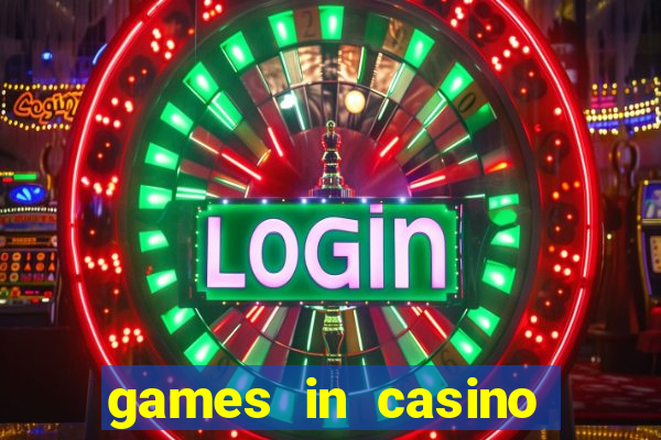 games in casino las vegas