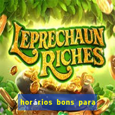 horários bons para jogar fortune tiger