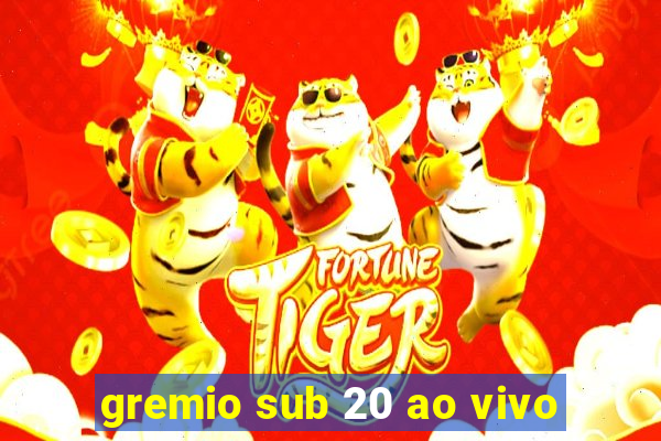 gremio sub 20 ao vivo