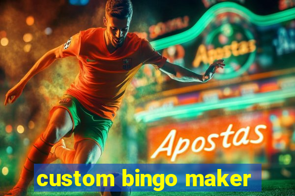 custom bingo maker