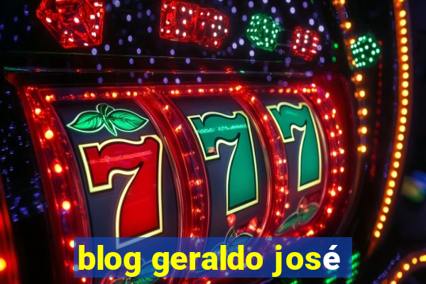 blog geraldo josé