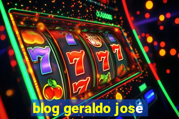 blog geraldo josé