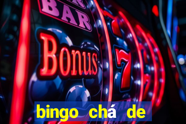 bingo chá de revela??o para imprimir