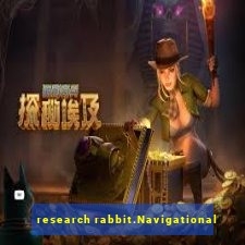 research rabbit.Navigational