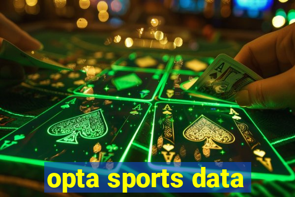 opta sports data