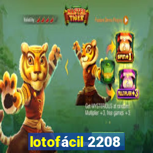 lotofácil 2208