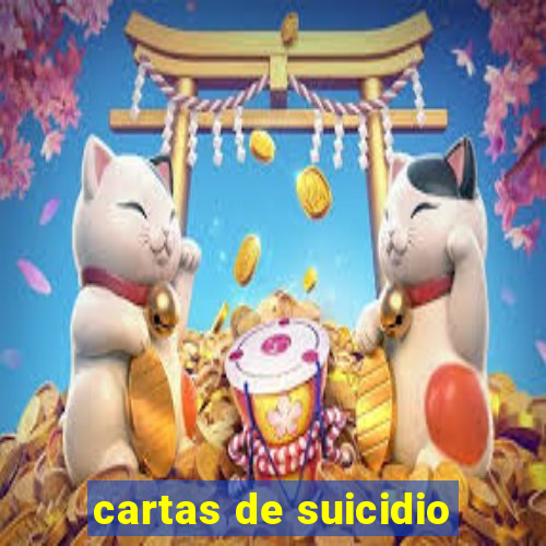 cartas de suicidio