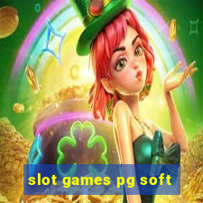 slot games pg soft